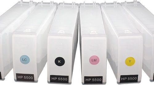 Cartucho Recarregável para Plotter HP 1050 - HP 1055 - HP 5000 - HP 5500