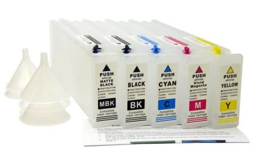 Cartucho Recarregável para Plotter Epson Sure Color T3070 – T5070 – T7070