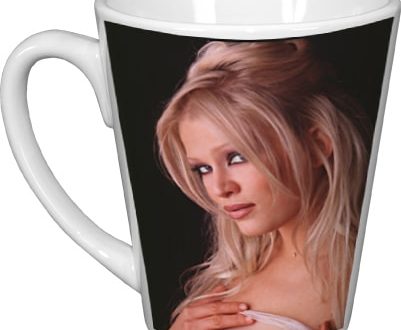 Caneca de Cerâmica Cônica Pequena Mágica para Sublimação