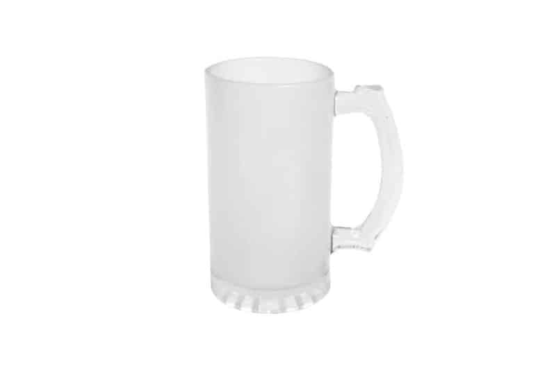 Caneca de Chopp Jateada para Sublimação - 690 ml