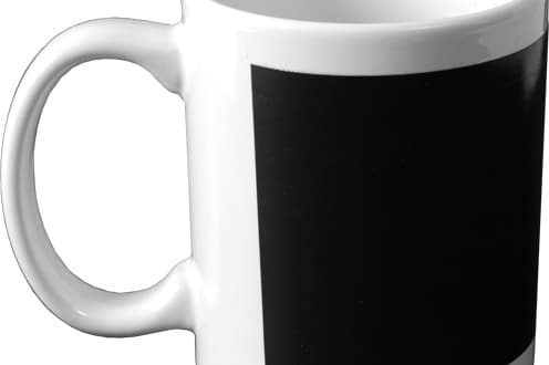 Caneca de Cerâmica Mágica Branca para Sublimação