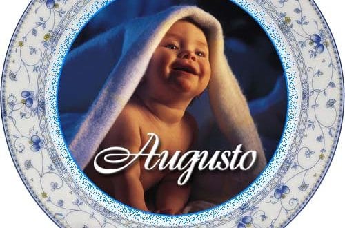 Prato de Cerâmica com Borda Decorada para Sublimação - Modelo 1 - 20,3 cm