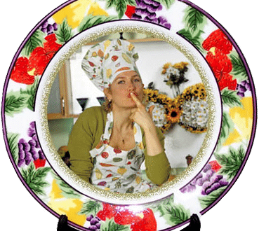 Prato de Cerâmica com Borda Decorada para Sublimação - Modelo 3 - 20,3 cm