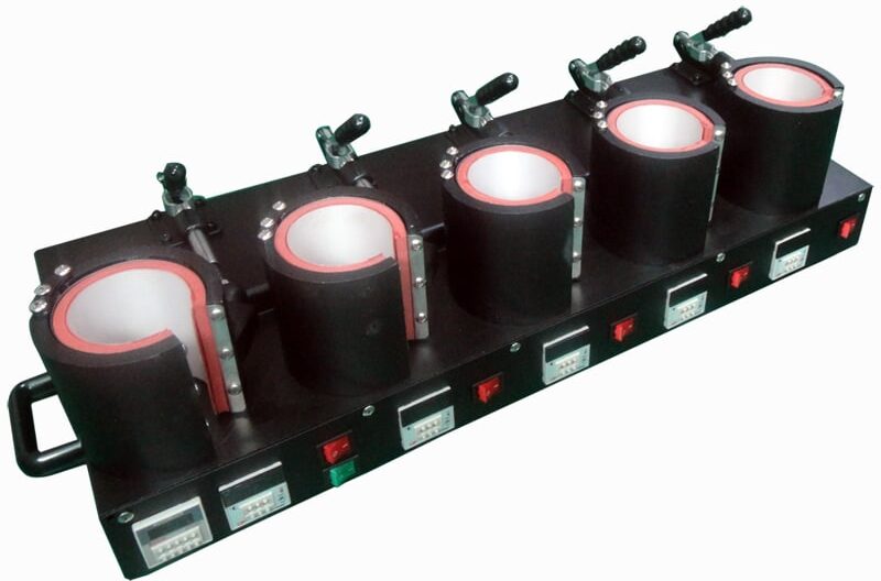 Prensa Térmica para Transfer em Canecas - 5 canecas