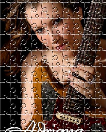 Quebra Cabeças na Cor Branca com Gliter para Sublimação - 130 mm x 180 mm