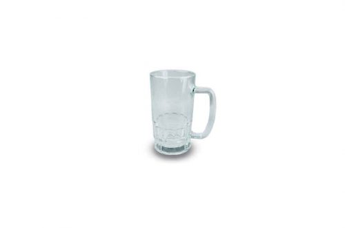 Caneca de Chopp Transparente para Sublimação - 500 ml