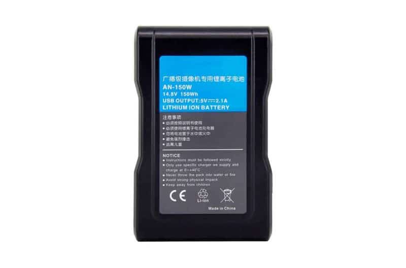 Bateria Broadcast Gold Mount 150W Tipo Anton Bauer Para Câmeras Panasonic e JVC