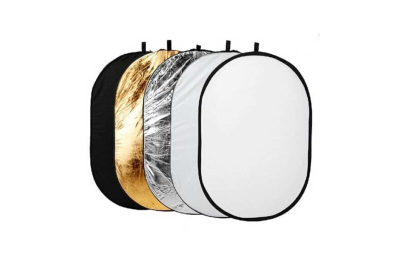 Rebatedor de Luz 5 em 1 - Oval com 100 mm x 150 mm
