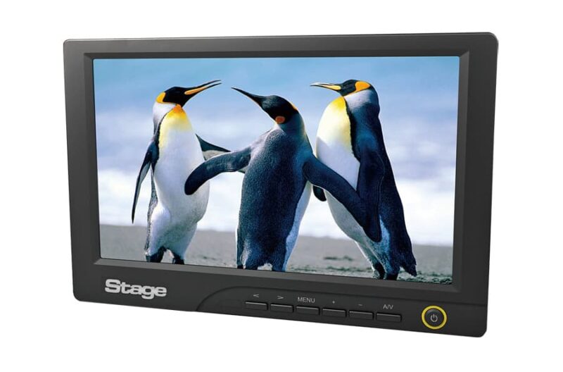 Monitor de referência de LCD de 8" - FULL HD - HDMI e DVI - 12V e 110V/220V