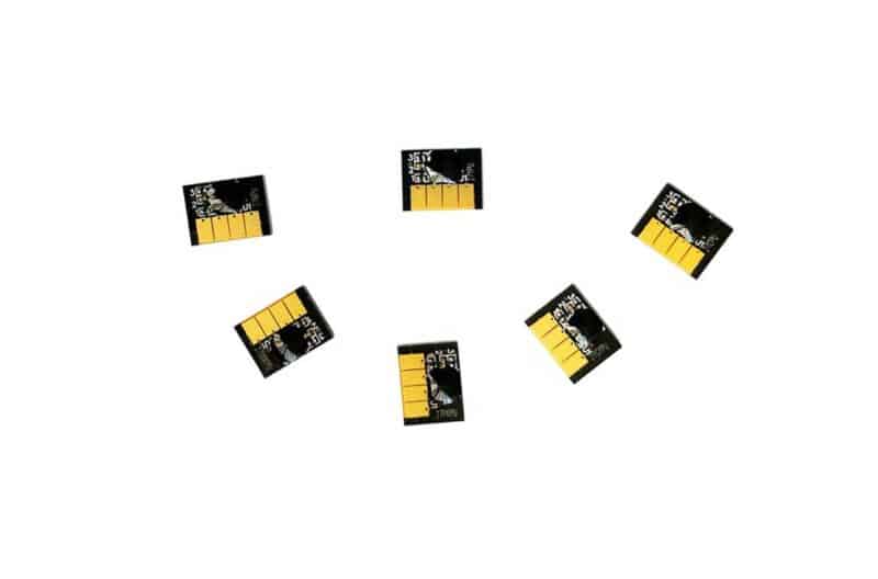 Chip ONE TIME para Cartucho Recarregável para Plotter HP T720 - T920 - T930 - T1500 - T1530 - T2500 - T2530